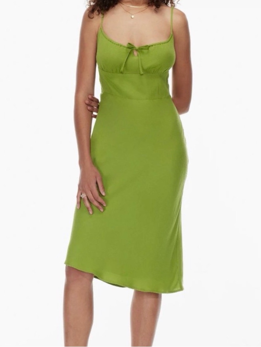 Wilfred Green Bellow Midi Dress